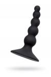 Анальная втулка POPO Pleasure by TOYFA Bootes, силикон, черная, 10 см, D 2,5 см