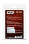 Анальная цепочка Black & Red by TOYFA, водонепроницаемая, ПВХ, красная, 31 см, D 3 см