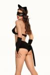 Костюм SoftLine Collection Catwoman (бюстгальтер,шортики,головной убор,маска и перчатки), S