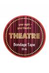 Бондажный скотч TOYFA Theatre, красный, 15 м.