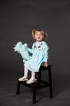 *Платье детское GDR 06-125п голубой