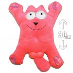 Игрушка плюшевая на присосках "Кот Саймона" 2 (коралловый)