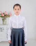 Блуза для девочки Модель 0038Д (полуприталенный силует)
