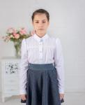 Блуза для девочки Модель 0039Д (полуприталенный силует)