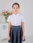 Блуза для девочки Модель 0041К (полуприталенный силует)