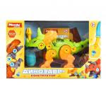 Mioshi Active Игровой набор "Динозавр-конструктор: Стиракозавр" (19х10 см, 11 дет., отвёртка, винты)