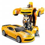 Машина-робот трансформер Robot Car yellow