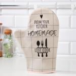 Варежка-прихватка "Kitchen" 20х28см,саржа, 100% х/л, ватин 250г/м2