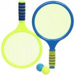 Теннис пляжный в наборе: 2 ракетки 38*22 см, 2 мяча