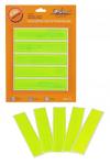 Наклейки светоотражающие Набор 5 шт.,12*2,5 см, зеленые ARW-S-04