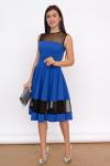 Платье Кармен (синий) Р11-909/3