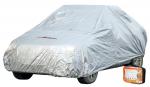 Чехол-тент на автомобиль защитный Авто, S (455х186х120см), универсальный, цвет серый, молния для двери AC-FC-01