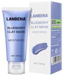 Lanbena Blueberry Clay Mask Увлажняющая маска для лица, 50 гр