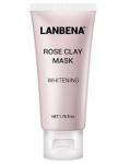 Lanbena Rose Clay Face Mask Маска для лица отбеливающая, 50 гр