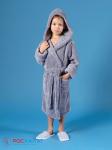 Детский халат с капюшоном из велсофта ВЗ-03 (13)