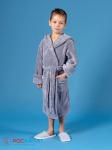 Детский халат с капюшоном из велсофта ВЗ-03 (13)