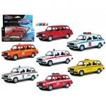 Машинка 1:36 LADA 2104 ассорт. Инерционный механизм. Арт.32685