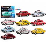 Машинка 1:36 LADA 2106 ассорт. Инерционный механизм. Арт.7490