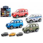 Машинка 1:60 UAZ PATRIOT ассорт., в дисплее 18 шт. Арт.51348