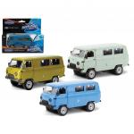 Машинка 1:43 UAZ 39625 гражданская. Инерционный механизм. Арт.30063