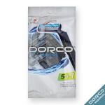 DORCO TG-708 одноразовый станок 5 шт + 1 шт. бесплатно, с двумя лезвиями NEW