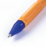 Ручка шариковая масляная ОФИСМАГ, СИНЯЯ, корпус оранжевый, узел 0,7мм, линия 0,35мм, 143221