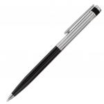Ручка подарочная шариковая GALANT ACTUS, корпус серебр. с черн., детали хром, 0,7мм, синяя, 143518