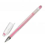 Ручка гелевая CROWN "Hi-Jell Pastel", РОЗОВАЯ ПАСТЕЛЬ, узел 0,8мм, линия 0,5мм, HJR-500P, ш/к 05962
