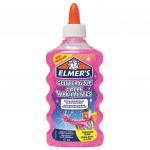 Клей для слаймов канцелярский с блестками ELMERS Glitter Glue, 177 мл, розовый, 2077249