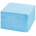 Салфетки бумажные 250 шт., 24х24 см, ЛАЙМА, синие (пастель), 100% целлюлоза, 111951