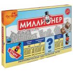 Игра настольная "Миллионер Classic", игровое поле, банкноты, жетоны, акции, полисы, ORIGAMI, 00109