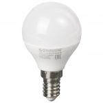 Лампа светодиодная SONNEN, 5(40)Вт, цоколь E14, шар, тепл.белый, 30000ч, LED G45-5W-2700-E14, 453701