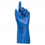 Перчатки нитриловые MAPA, КОМПЛЕКТ 10 пар, размер 9, L, синие, Optinit/Ultranitril 472, шк 2290