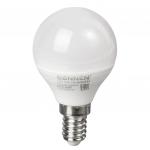 Лампа светодиодная SONNEN, 5(40)Вт, цоколь E14, шар, хол. белый, 30000ч, LED G45-5W-4000-E14, 453702