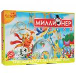 Игра настольная "Миллионер Junior", игровое поле, карточки, банкноты, жетоны, ORIGAMI, 00110