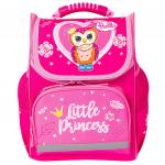 Ранец ПИФАГОР BASIC, с эргономичной спинкой, OWL PRINCESS, 35х28х18 см, 228809