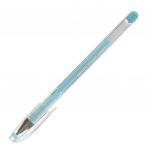 Ручка гелевая CROWN "Hi-Jell Pastel", ГОЛУБАЯ ПАСТЕЛЬ, узел 0,8мм, линия 0,5мм, HJR-500P, ш/к 05993