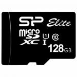 Карта памяти microSDXC 128GB SILICON POWER Elite UHS-I U3,V30,75 Мб/сек (cl.10) адап SP128GBSTXBU1V1