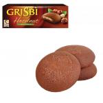 Печенье GRISBI (Гризби) "Hazelnut", с начинкой из орехового крема, 150г, ИТАЛИЯ, ш/к 90079