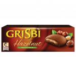 Печенье GRISBI (Гризби) "Hazelnut", с начинкой из орехового крема, 150г, ИТАЛИЯ, ш/к 90079