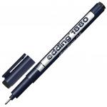 Ручка капиллярная (линер) EDDING DRAWLINER 1880, ЧЕРНАЯ, линия 0,5 мм, водная основа, E-1880-0.5/1
