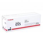 Картридж лазерный CANON (055BK) для LBP663/664/MF742/744/746, черный, оригинальный, ресурс 2300 стр