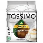 Кофе в капсулах JACOBS Cappucсino для кофемашин Tassimo, 8шт*8г+капсулы с молоком 8шт*40г, ш/к 00002