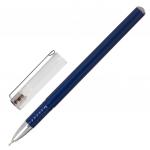 Ручка шариковая масляная BRAUBERG Oxet, СИНЯЯ, корпус синий, узел 0,7мм, линия 0,35мм, 143002
