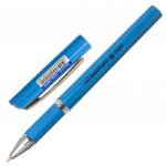 Ручка шариковая масляная с грипом BRAUBERG Roll, СИНЯЯ, корпус синий, 0,7мм, линия 0,35мм, 143005