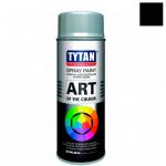 Краска-аэрозоль Tytan (Титан) Professional черная матовая 9004 Art of the colour 400мл, арт.93885