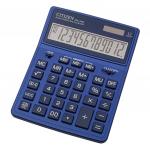 Калькулятор настольный CITIZEN SDC-444NVE (204х155мм), 12 разрядов, двойное пит., ТЕМНО-СИНИЙ