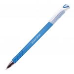 Ручка гелевая STAFF College, СИНЯЯ, корпус синий, игольчатый узел 0,6мм, линия письма 0,3мм, 143017