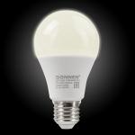 Лампа светодиодная SONNEN, 15(130)Вт, цоколь Е27,груша,нейтр.бел,30000ч,LED A65-15W-4000-E27, 454920