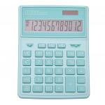 Калькулятор настольный CITIZEN SDC-444GNE (204х155мм), 12 разрядов, двойное пит., БИРЮЗОВЫЙ